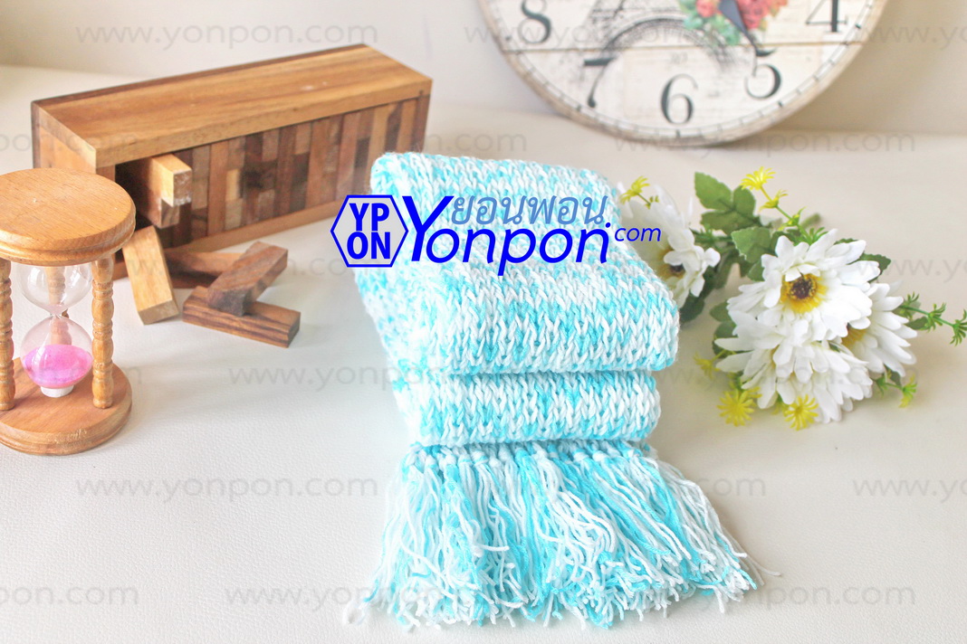 ผ้าพันคอไหมพรม