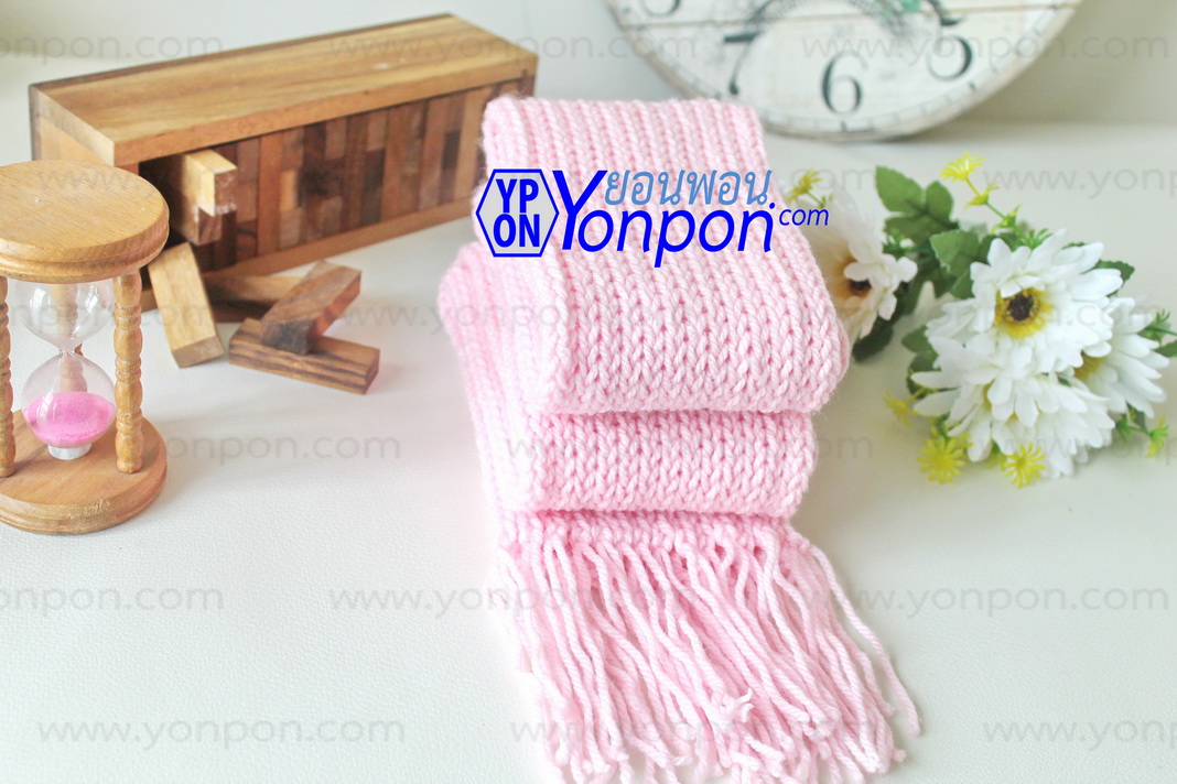 ผ้าพันคอไหมพรม