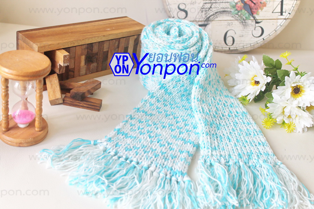 ผ้าพันคอไหมพรม