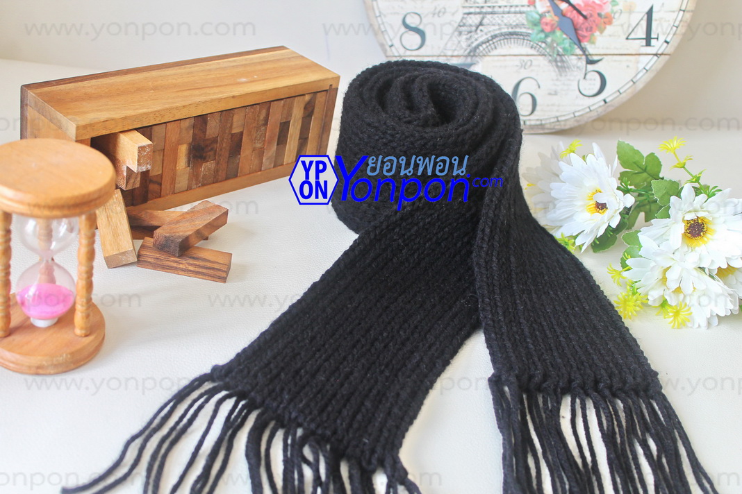 ผ้าพันคอไหมพรม