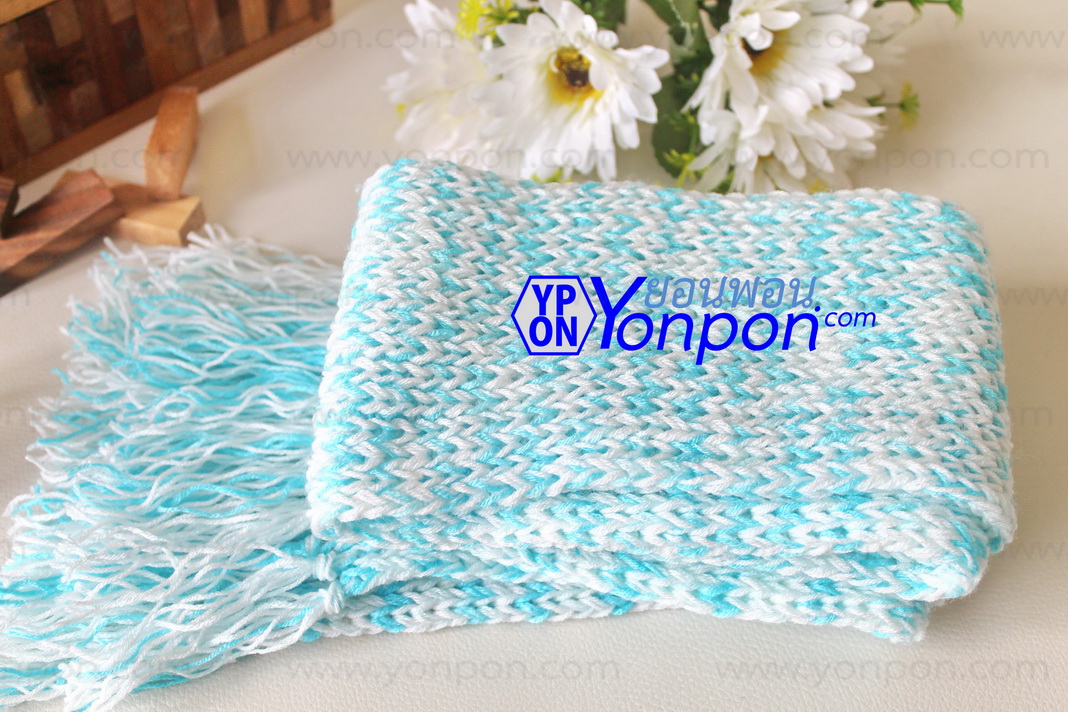 ผ้าพันคอไหมพรม