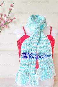 ผ้าพันคอไหมพรม