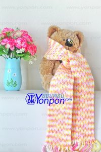 ผ้าพันคอไหมพรม