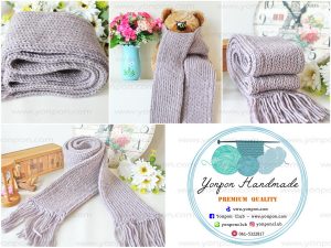 ผ้าพันคอไหมพรม