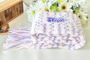 ผ้าพันคอไหมพรม