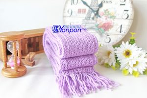 ผ้าพันคอไหมพรม