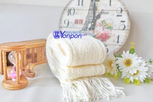 ผ้าพันคอไหมพรม