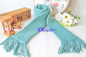 ผ้าพันคอไหมพรม