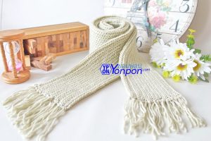 ผ้าพันคอไหมพรม