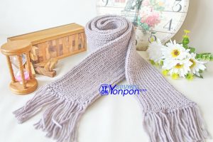 ผ้าพันคอไหมพรม