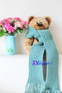 ผ้าพันคอไหมพรม