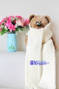 ผ้าพันคอไหมพรม