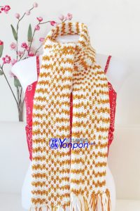 ผ้าพันคอไหมพรม