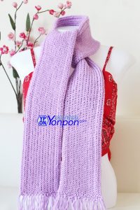 ผ้าพันคอไหมพรม