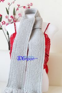 ผ้าพันคอไหมพรม