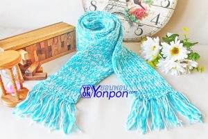 ผ้าพันคอไหมพรม