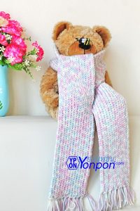 ผ้าพันคอไหมพรม