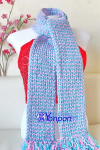 ผ้าพันคอไหมพรม